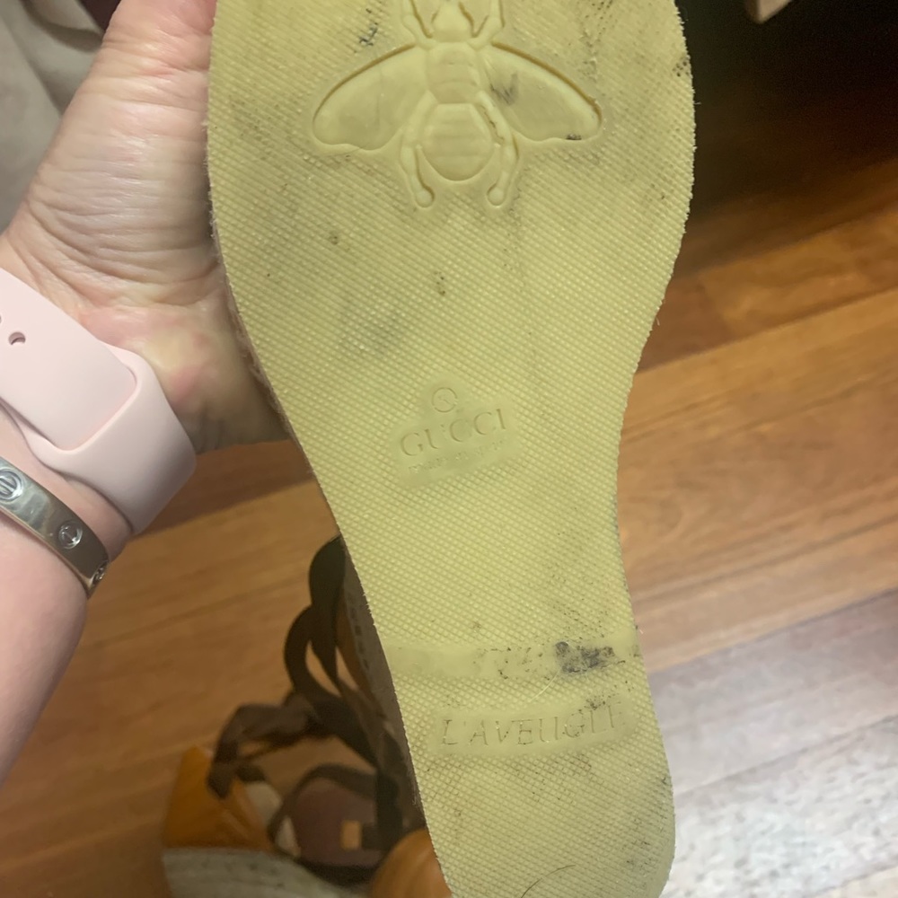 Gucci wedge espadrilles - Picture 6 of 8